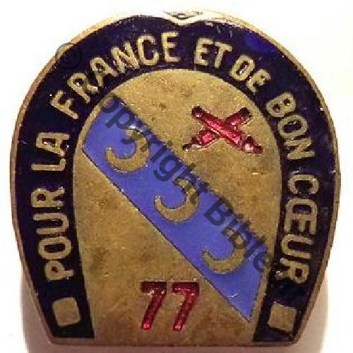 RADC  77eRA Division Cavalerie   A.AUGIS LYON 1Li Bol Src.carybroc 